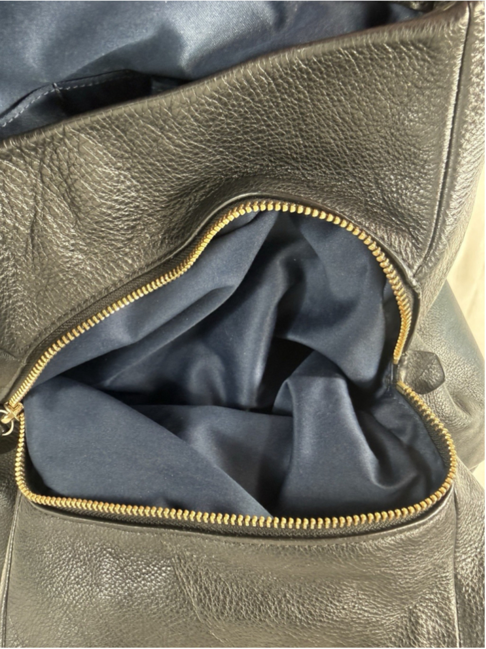 COACH F34291 Madison Phoebe Black Pebbled Leather 3 Compartments Shoulder Bag - Picture 8 of 16